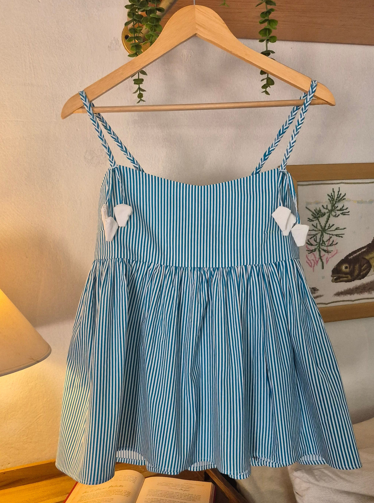 Blusa Rayas Azules