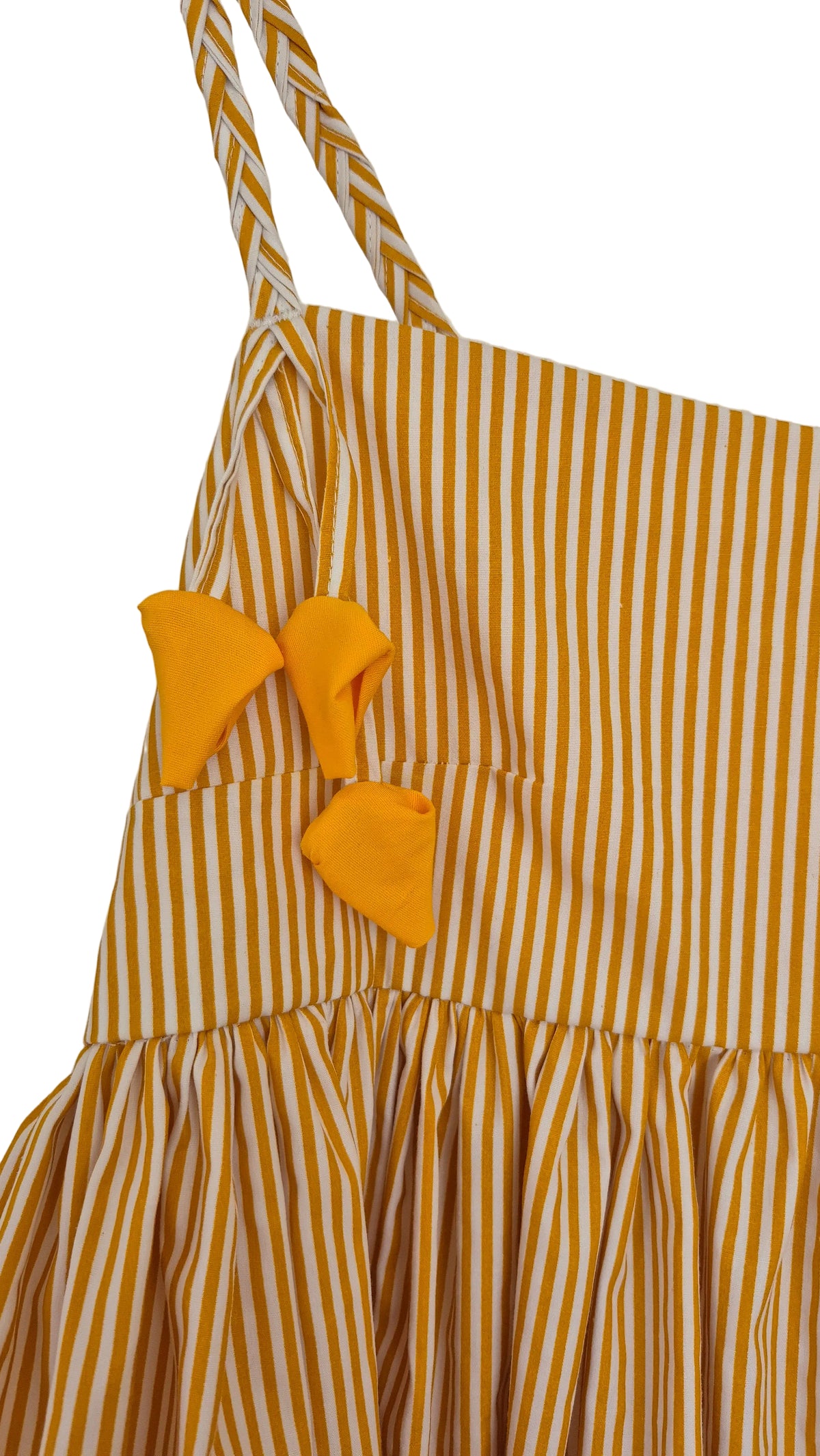 Blusa Rayas Naranja