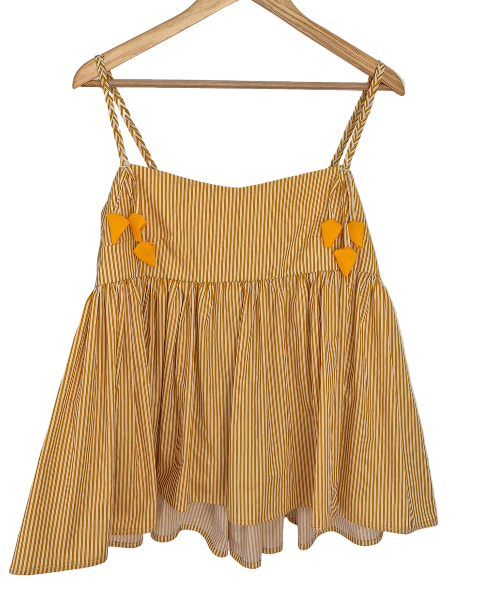 Blusa Rayas Naranja